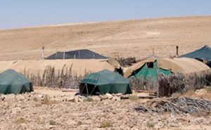 Izraelis: dešimt dienų Šventojoje Žemėje Dykumos stovyklavietė.