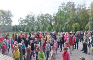 Prieš bėgimą - makšta.