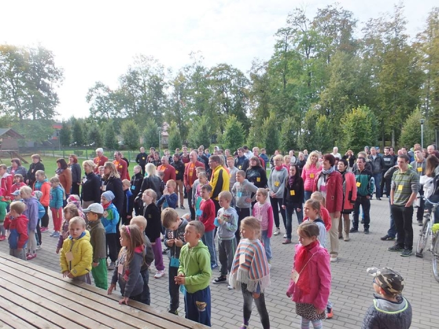 Prieš bėgimą - makšta.