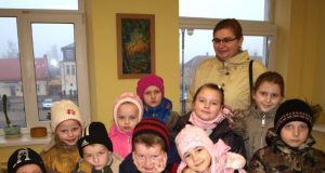 Smalsieji Juodupės gimnazijos pirmokai. D.Zibolienės nuotr.