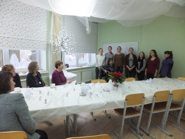 Vokiečių kalbos mokytojams koncertuoja Raminta Rimiškytė ir ansamblis. I. Repšienės nuotr.