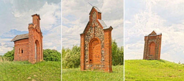 Išlikusios Rokiškio kalvarijų koplytėlės Velniakalnyje. G. Kujelio nuotr. Išlikusios Rokiškio kalvarijų koplytėlės Velniakalnyje. G. Kujelio nuotr.