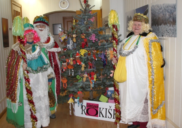 Gimtojo Rokiškio redakcijoje - Trys karaliai Gimtojo Rokiškio redakcijoje - Trys karaliai