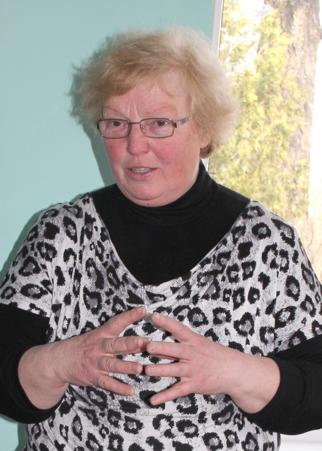 Žolininkė Adelė Karaliūnaitė. D.Zibolienės nuotr.