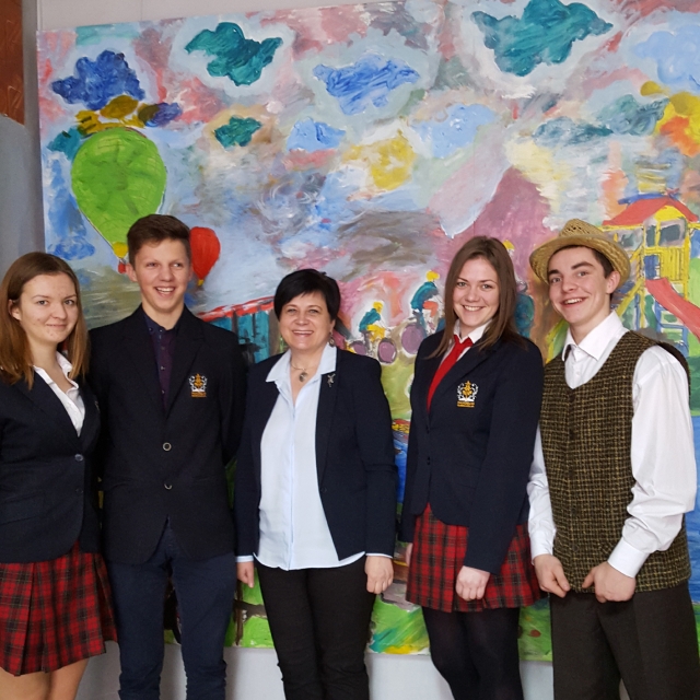 Pandėlio gimnazijos mokiniai rajono meninio skaitymo konkurse „O