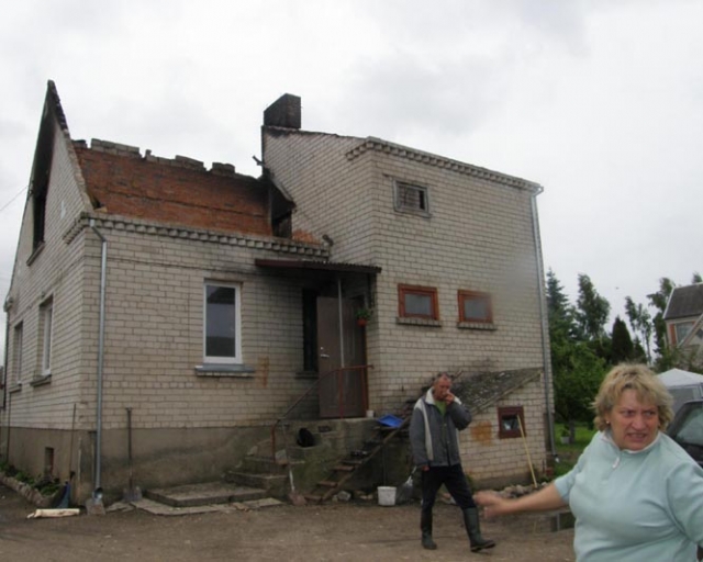 Janina ir Olda Pranas Karčiauskai dar negali atsigauti nuo šoko Janina ir Olda Pranas Karčiauskai dar negali atsigauti nuo šoko