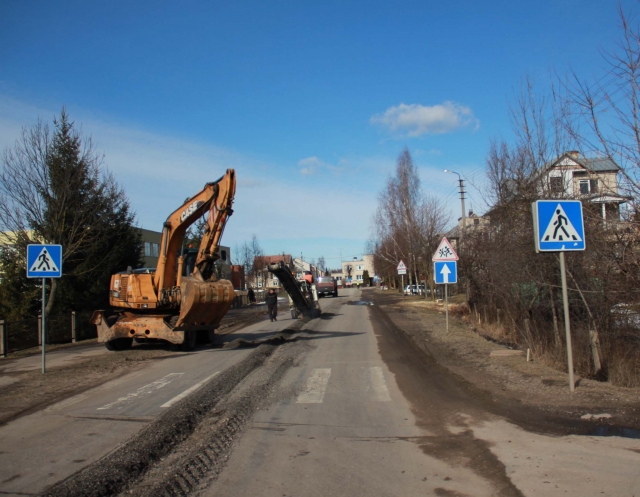 Pradėti Kauno gatvės rekonstrukcijos parengiamieji darbai. D.Zibolienės nuotr.