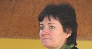 Centro direktorė Audronė Kaupienė: "Iš minimalios algos gyvenantys žmonės pasijuto skriaudžiami." N.Byčkovskio nuotr.