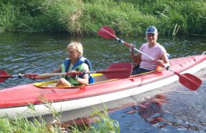 S.Kazinavičienė jau senokai „serga“ baidarių sportu. S.Kazinavičienės archyvo nuotr.