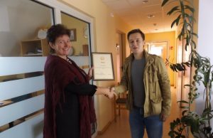 RSP centro direktorė Audronė Kaupienė juokėsi