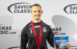 Iškovojo pergalę Rokiškėnas G.Kepenis – tarptautinio sporto festivalio nugalėtojas. A.Kondratenko nuotr.