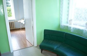 AB „Rokiškio komunalininkas“ siūlo… masažą Klientų patogumui – jaukus laukiamasis. L.Dūdaitės nuotr.