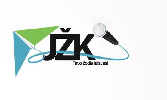 R.Kazlausko sukurtas Jaunųjų žurnalistų klubo logotipas.