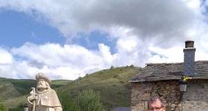 Beveik kiekviename miestelyje stovi paminklas piligrimams. A.Šablinskienės archyvo nuotr.