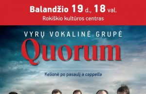 Vyrų vokalinės grupės „Quorum“