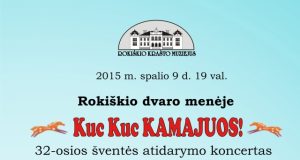 Atvažiuojančius į Kamajų šventę