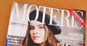 Marija Korenkaitė papuošė žurnalo „Moteris“ viršelį.