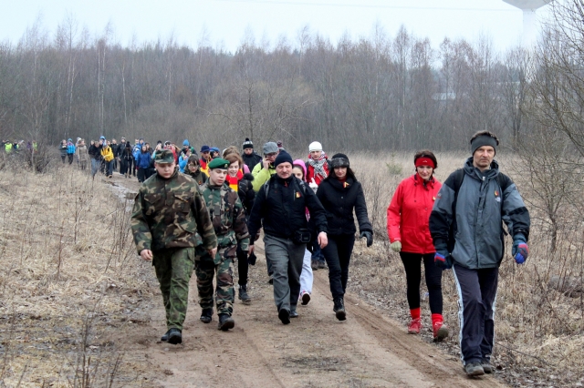 Organizatorių lūkesčius išpildęs žygis „Laisvės vardan