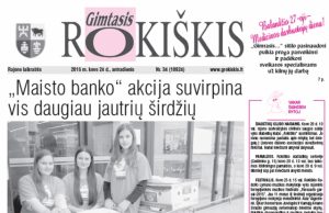Antradienio "Gimtasis Rokiškis"