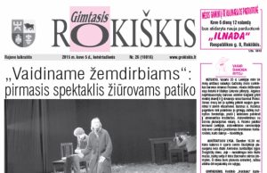Ketvirtadienio "Gimtasis Rokiškis"