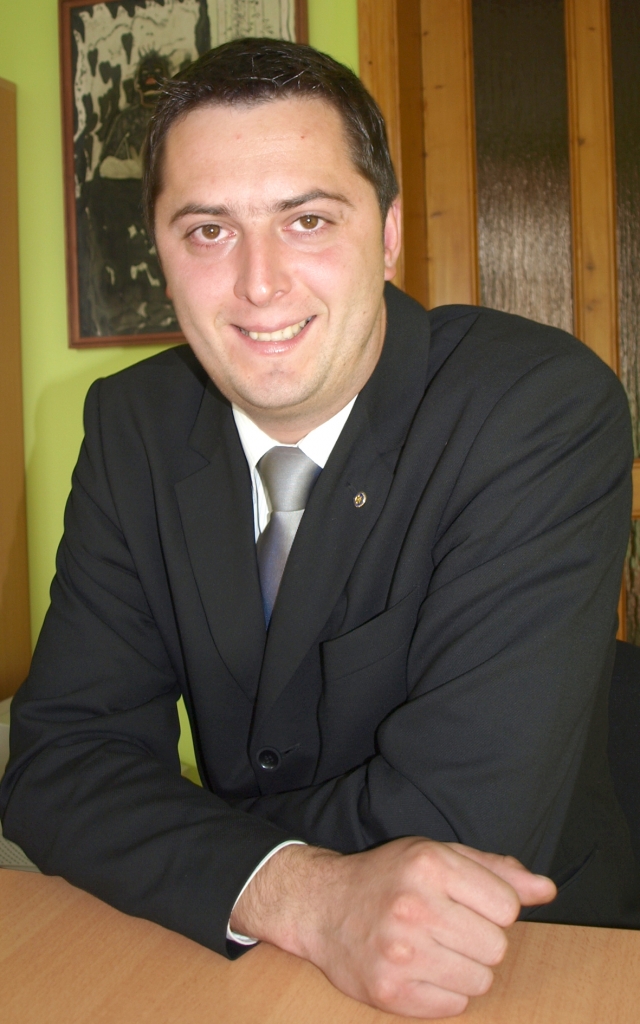 Rokiškio miesto seniūnas Arūnas Krasauskas. N.Byčkovskio nuotr.