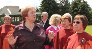 Ilgametė kultūros darbuotoja Alvyra Krasauskienė patyrė rankos traumą