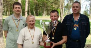 Rokiškėnai pareigūnai A.Narkevičius (iš kairės)