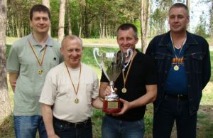 Rokiškėnai pareigūnai A.Narkevičius (iš kairės)