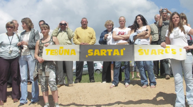 Kriaunų bendruomenės nariai prisidėjo prie akcijos 