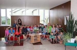 Kriaunų stovyklautojai sveikatingumo centre "Energetikas".