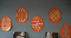 Kriaunų bibliotekoje paroda jau eksponuojama