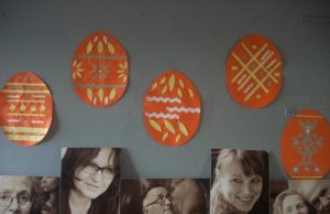 Kriaunų bibliotekoje paroda jau eksponuojama