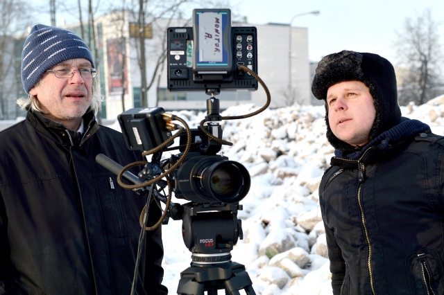 Jau kolegos: „Kriminalistų“ kūrėjai Justinas Krisiūnas (dešinėje) ir Alvydas Šlepikas. J.Krisiūno asm. albumo nuotr.