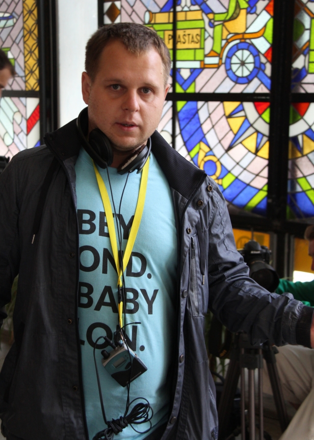 Režisierius Justinas Krisiūnas.