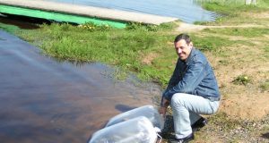 Rajono ekologas Darutis Krivas. Redakcijos archyvo nuotr.