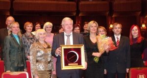 „Auksinė krivūlė“ buvo įteikta rajono merui Vidmantui Kanopai