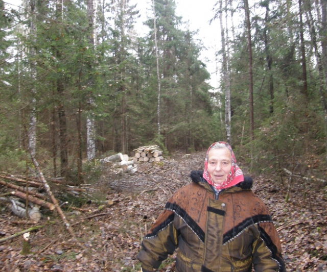 Stresą dėl miško patyrusi Jevgenija Kurdešova nusiramino tik tuomet