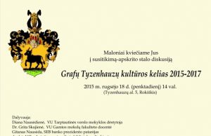 Grafų Tyzenhauzų kūrybos keliais