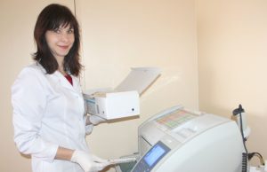 Klinikinės laboratorijos vedėja Ramunė Godeliauskienė. D.Zibolienės nuotr.