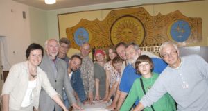 Penktojo plenero dalyviai vakar langinių dar nedažė