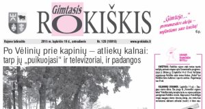 Antradienio "Gimtasis Rokiškis"