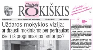 Ketvirtadienio "Gimtasis Rokiškis"