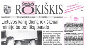 Antradienio "Gimtasis Rokiškis"