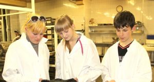 Keksiukų kepimo formos Jolantai Deksnytei (iš kairės)