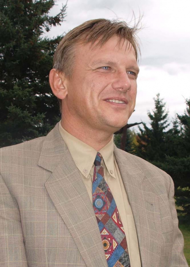 Rokiškio savivaldybės  Švietimo skyriaus vedėjas Aurimas Laužadis.