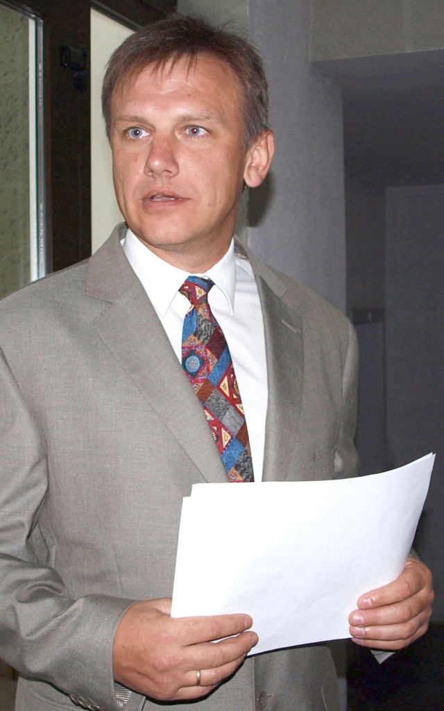 Rokiškio rajono savivaldybės Švietimo skyriaus vedėjas Aurimas Laužadis. N.Byčkovskio nuotr. Rokiškio rajono savivaldybės Švietimo skyriaus vedėjas Aurimas Laužadis. N.Byčkovskio nuotr.