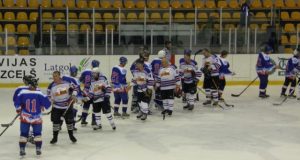 Daugpilio komanda (šviesesnė apranga) žaidė gana grubiai