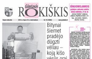 Ketvirtadienio "Gimtasis Rokiškis"