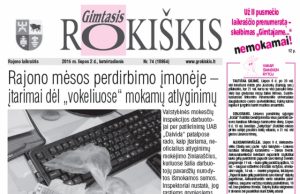 Ketvirtadienio "Gimtasis Rokiškis"