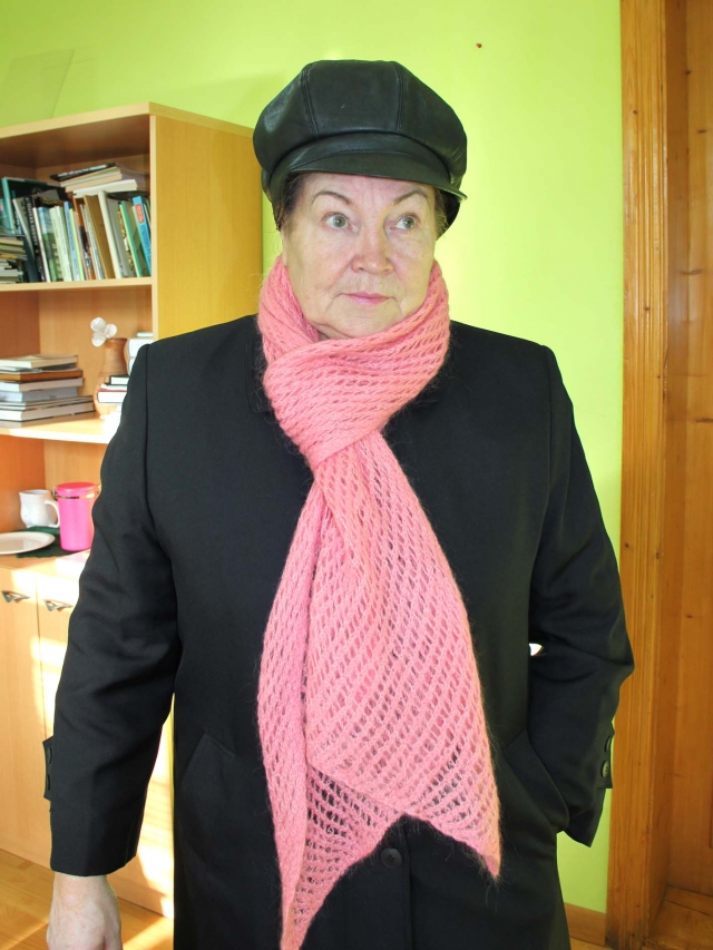 Cukriniu diabetu serganti Angėlija Adomelienė džiaugiasi gyvenimu. D.Zibolienės nuotr.